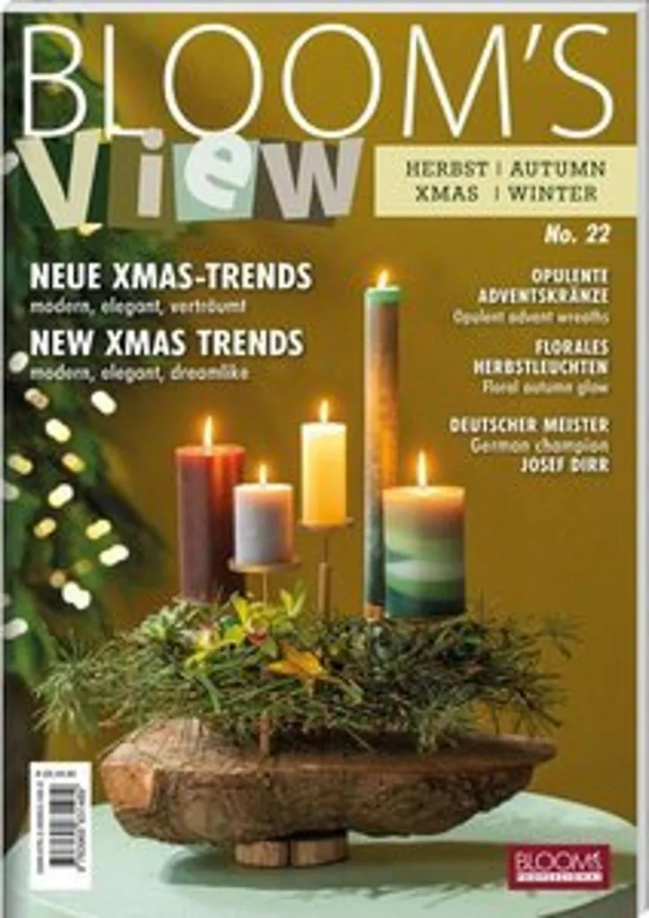 BLOOM'S VIEW 2/2025 No.22 : Anticipez les Tendances Florales 2025