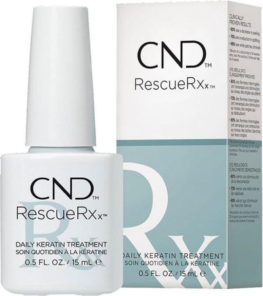 Denní keratinová kúra na nehty CND RescueRXx, 15ml Obrázek produktu 