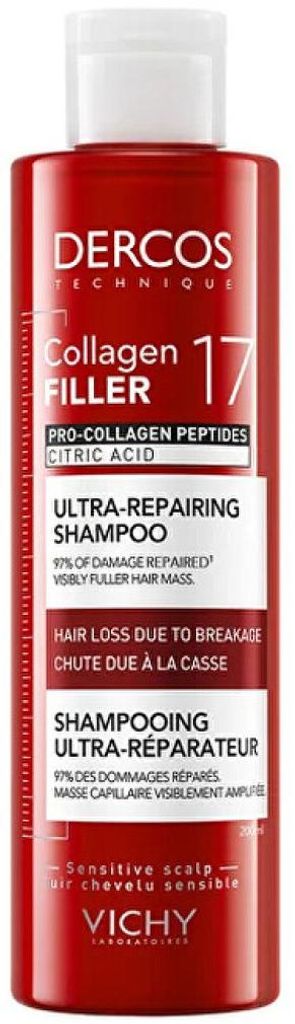 Vichy Dercos Ultra-Repair Shampoo Productafbeelding 