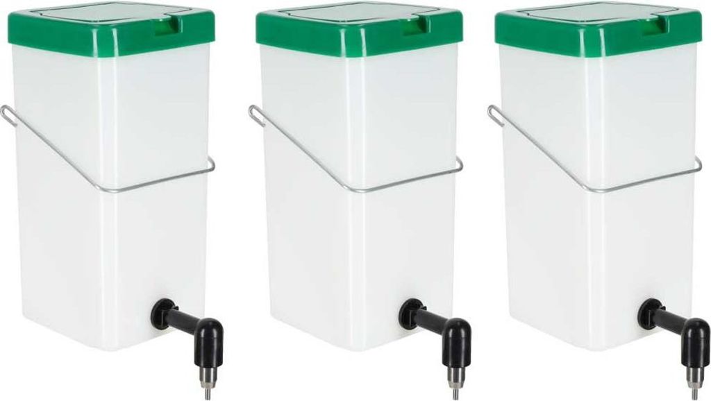 KIK KX2983 Abreuvoir pour lapins et rongeurs, 1l, set de 3 Image du produit 