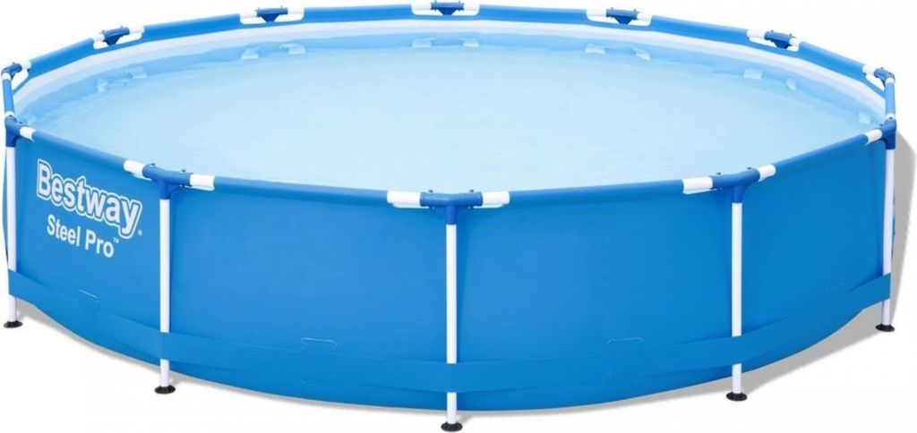 Bestway Steel Pro 56706, 6473 l, Gerahmter Pool, Blau, 21 Produktbild 