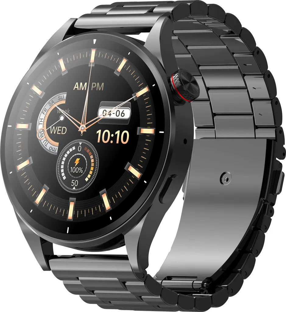 Maxcom Smartwatch FW66 IP66 Rugged - Orologio Ferro e Metallo Nero