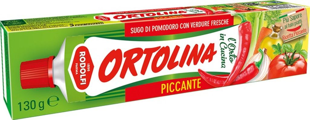 Heißes Tomatenkonzentrat Tube 130g - Rodolfi Produktbild 