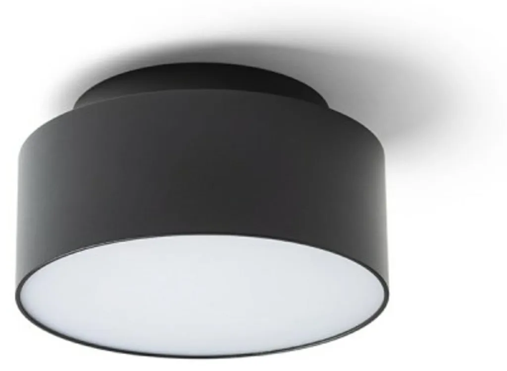 Plafonnier LED encastrable noir MARLENE 14 de RENDL - Éclairage 24W