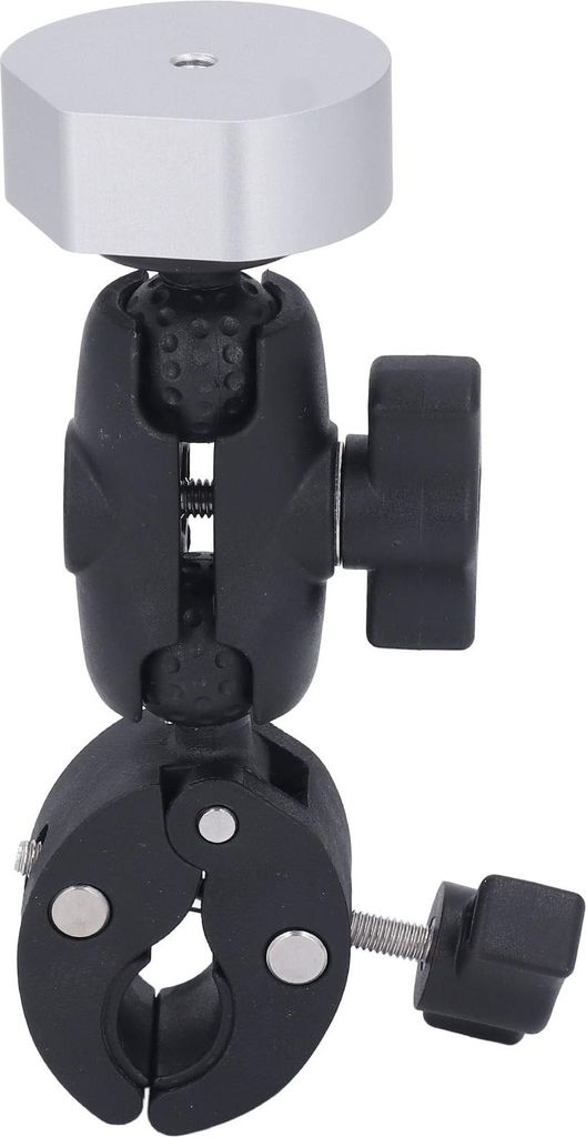 Satelliten-Montagehalterung aus Aluminiumlegierung, robuste Klemme, verstellbarer Winkel, inklusive Adapter für Wohnmobile, Masten und Yachten, si...