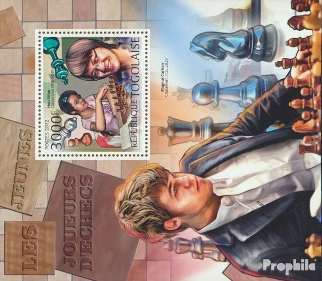 Briefmarken Togo 2012 Mi Block 706 (kompl. Ausgabe) Produktbild 