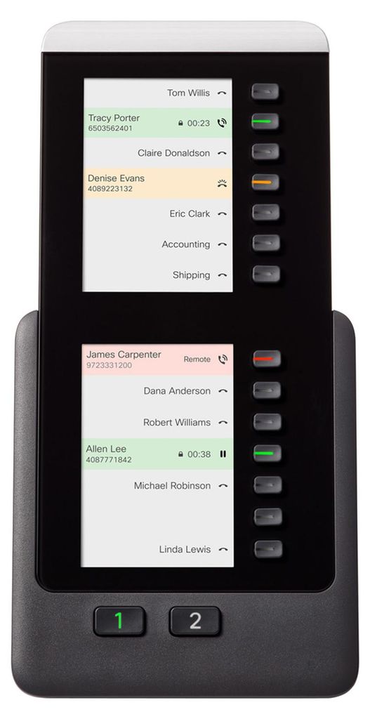 Cisco CP-8800-A-KEM= IP-Zusatzmodul Nero 28 pulsanti Produktbild 