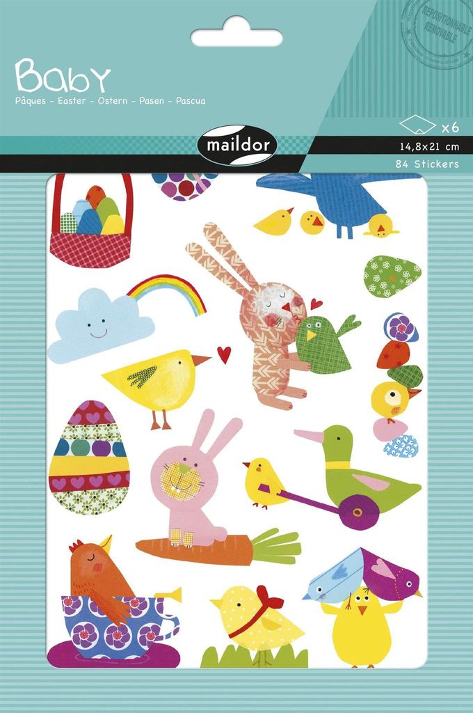 Maildor Baby, 6 Bogen A5 Ostern