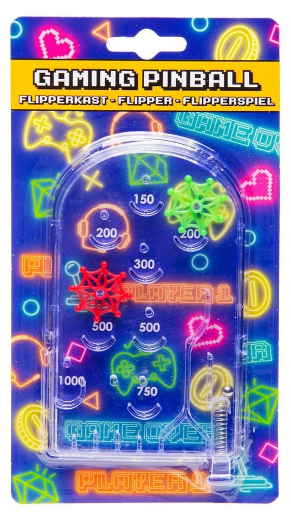 Tisch-Flipperspiel für Kinder – Interaktives Geschicklichkeitsspiel mit Spielfiguren-Design