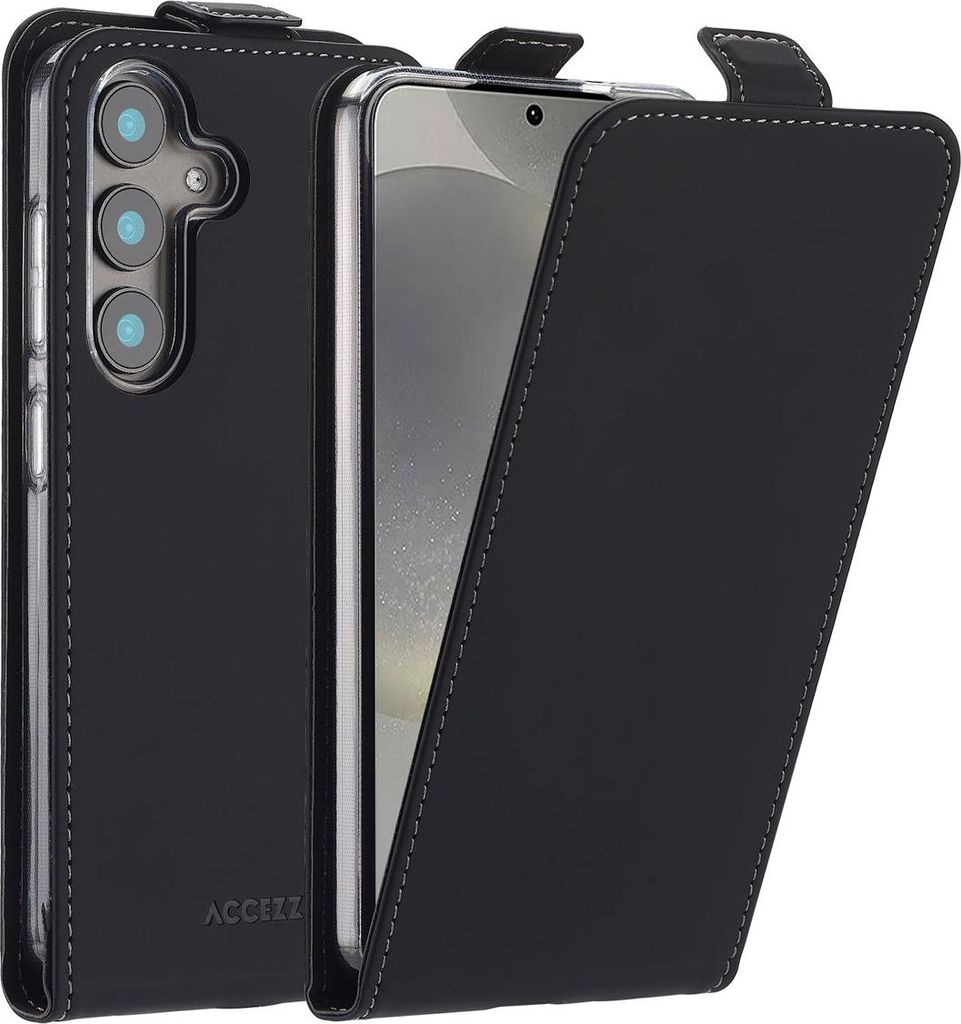 Etui Accezz Flip dla Samsung Galaxy S25 - Czarny Zdjęcie produktu 