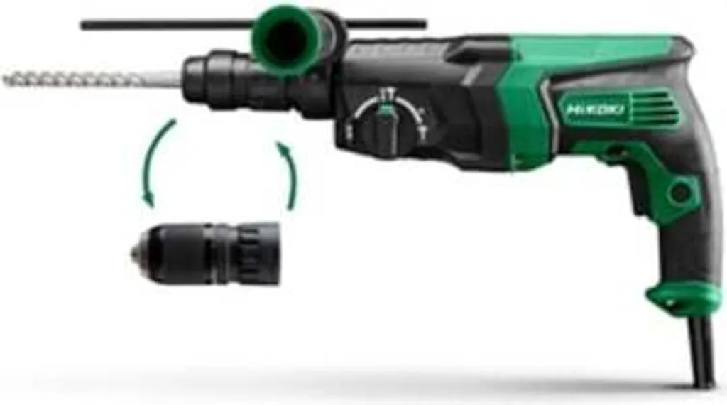 Marteau Perforateur Hikoki DH26PC2 830W : Fini les Difficultés dans le Béton