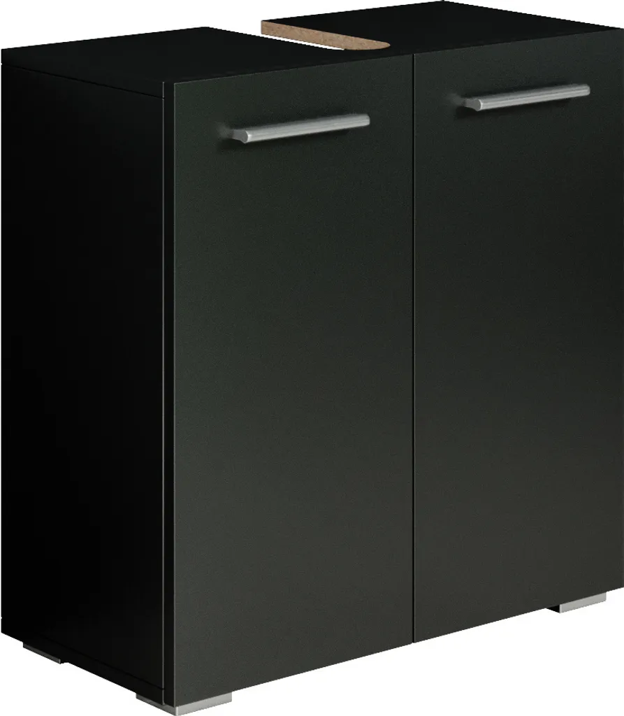 Mobili da Bagno Jupiter 60x30x60cm Nero | Design Elegante e Funzionale