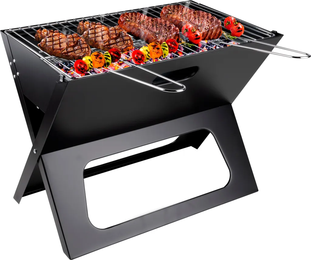 Petit barbecue de balcon portable Alpina idéal pour pique-nique et parc