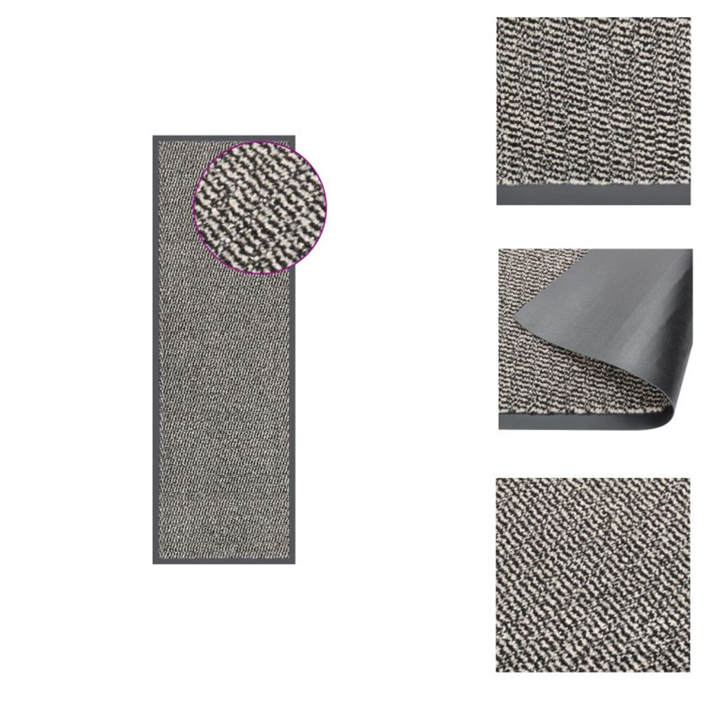 vidaXL Fußmatte getuftet 60x180 cm Hellbraun - Fußmatten