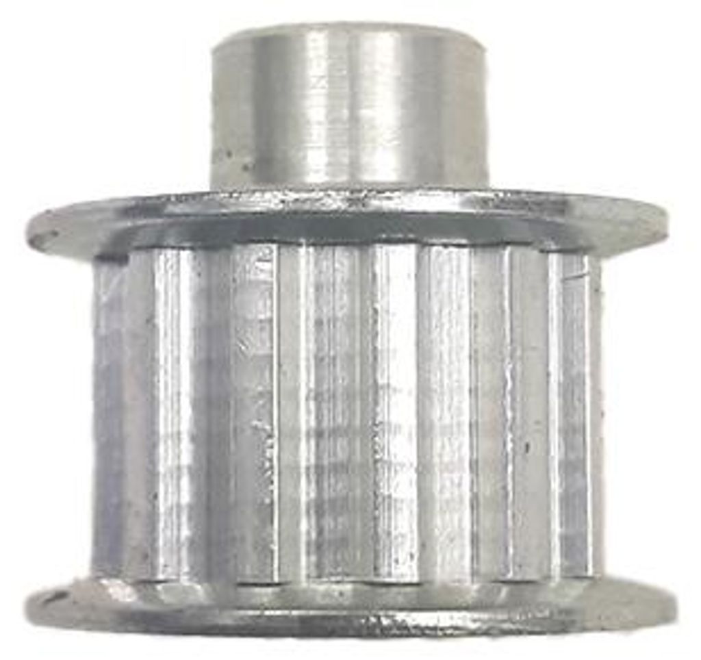 Zahnriemenscheibe, P: 5 Mm, 12 Zähne, Riemen 10 Mm, Aluminium, T5 , Ozdowski