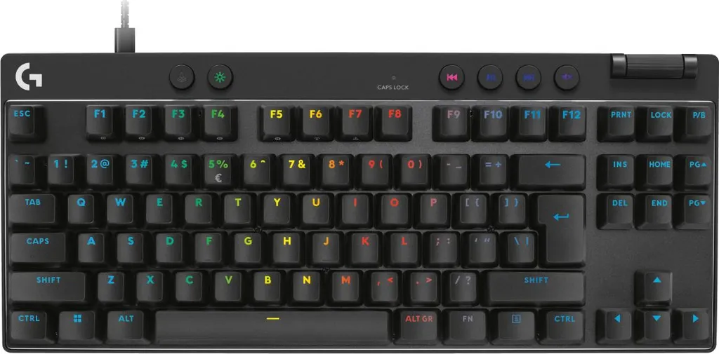 Logitech G PRO X TKL Rapid Clavier avec Switchs Magnétiques Ajustables