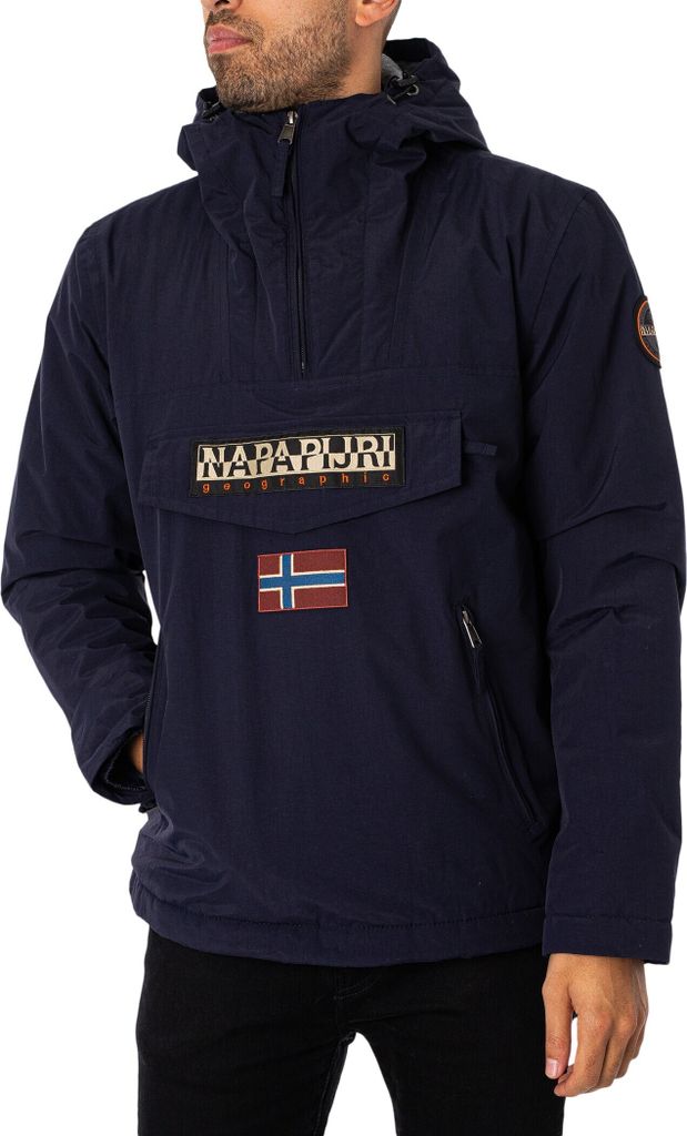 Napapijri Regenwald-Taschenjacke, Blau M Produktbild 