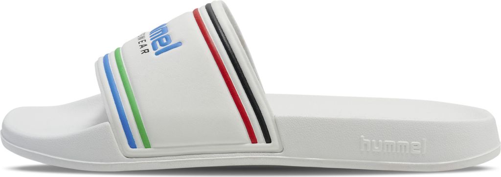 Hummel Pool Slide Rt White/Multicolor White/Multicolor 45