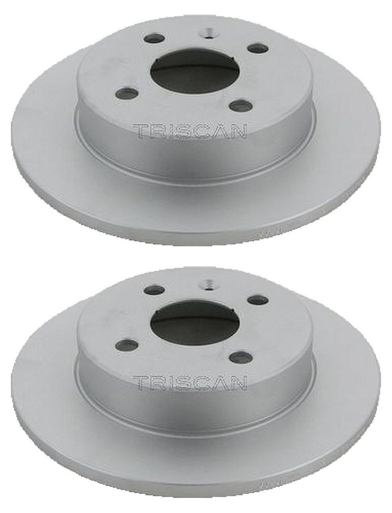 2 Bremsscheiben voll Ø 240 mm TRISCAN Bremsen-Expertise für u.a. OPEL ASTRA