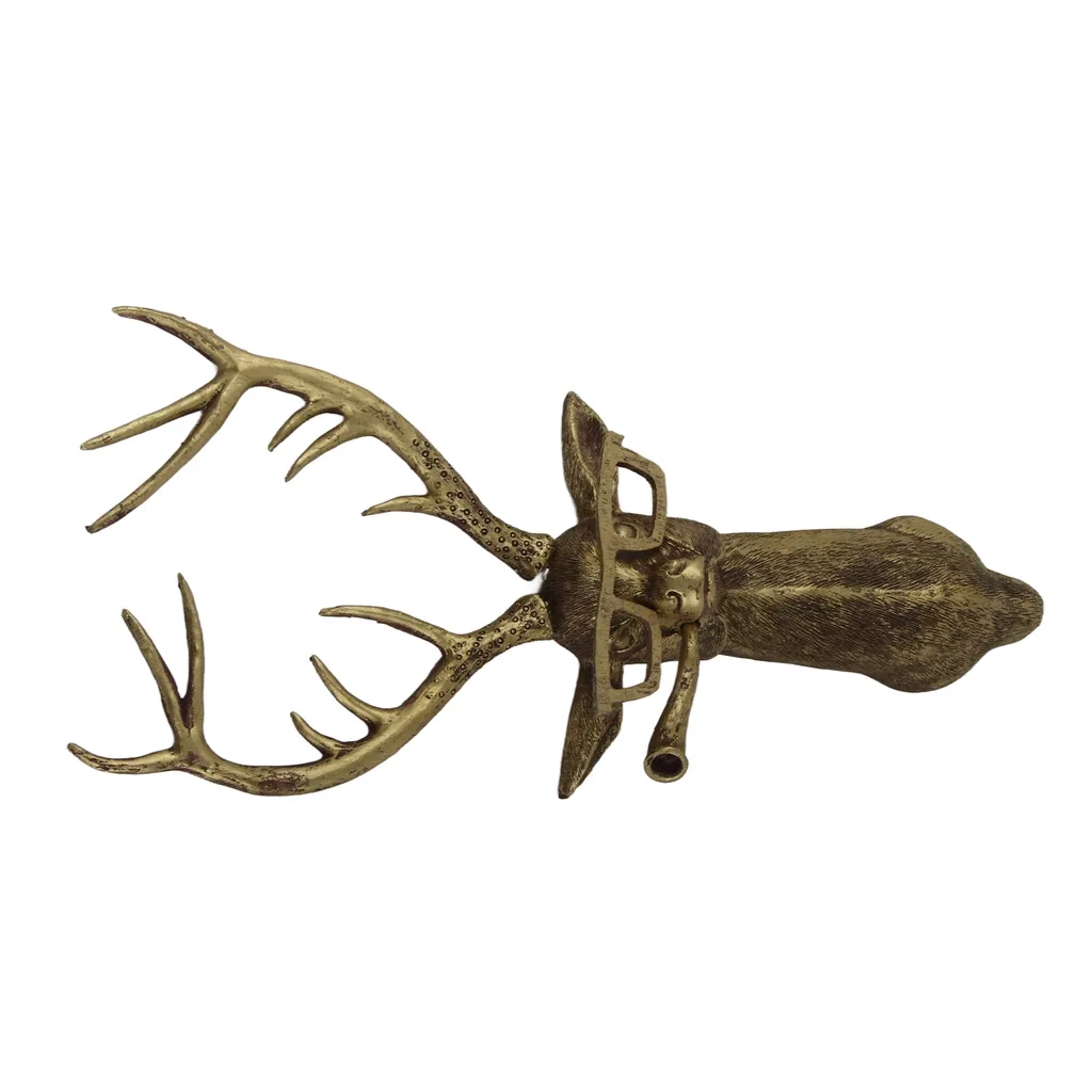 Ornement Animalier en Résine Bronzée Résistant aux UV et Intempéries 25cm