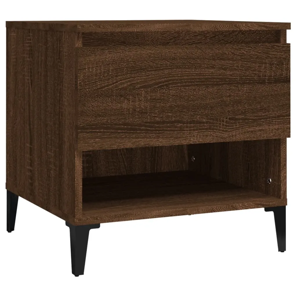 Offerta Tavolino SYFAX Rovere Marrone 50x46x50 cm - Legno Multistrato