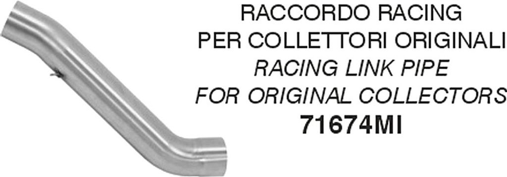 ARROW Rennstahlverbinder für originale Sammler für Aprilia