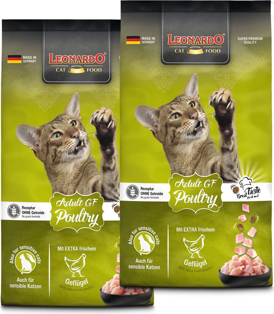 Leonardo Adult Poultry GF 2 x 7,5 kg Produktbild 