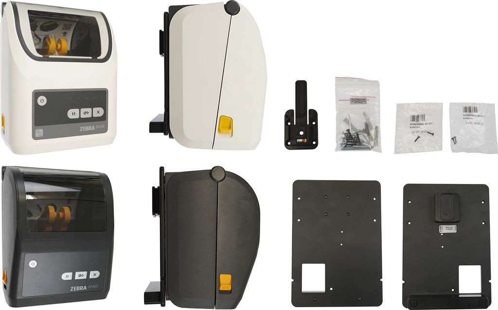 Brodit Gerätehalter 216366 - für Drucker - Zebra ZD621 Direct Thermal, Zebra ZD621 Thermal Transfer, Zebra ZD421 Direct Thermal und weitere