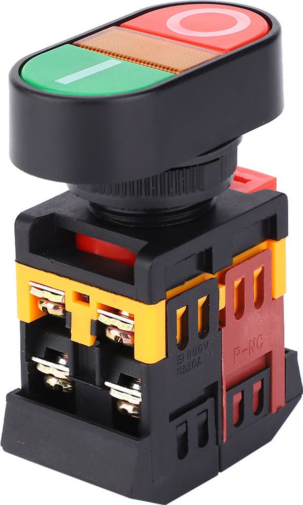 APBB-22/25N Doppeldrucktaster mit LED-Licht NoNC Tastschalter (24VDC )