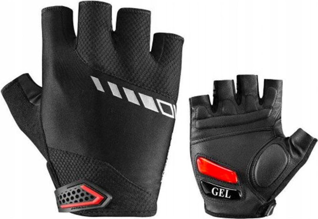 Rockbros XXL Gel Fahrradhandschuhe, Schwarz Produktbild 
