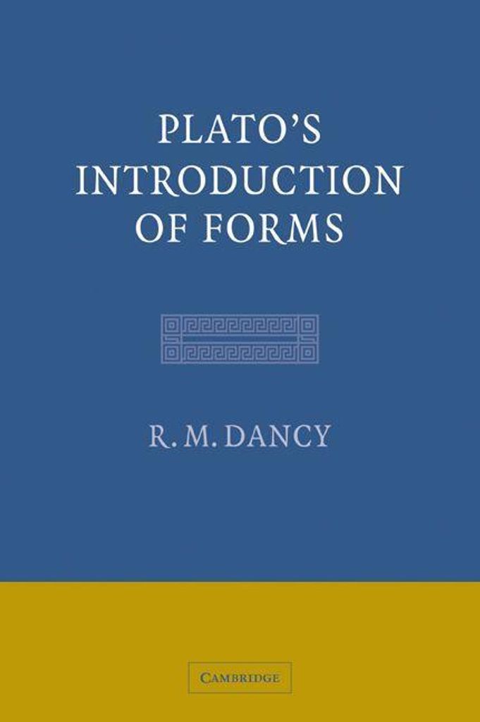 Plato's Introduction of Forms