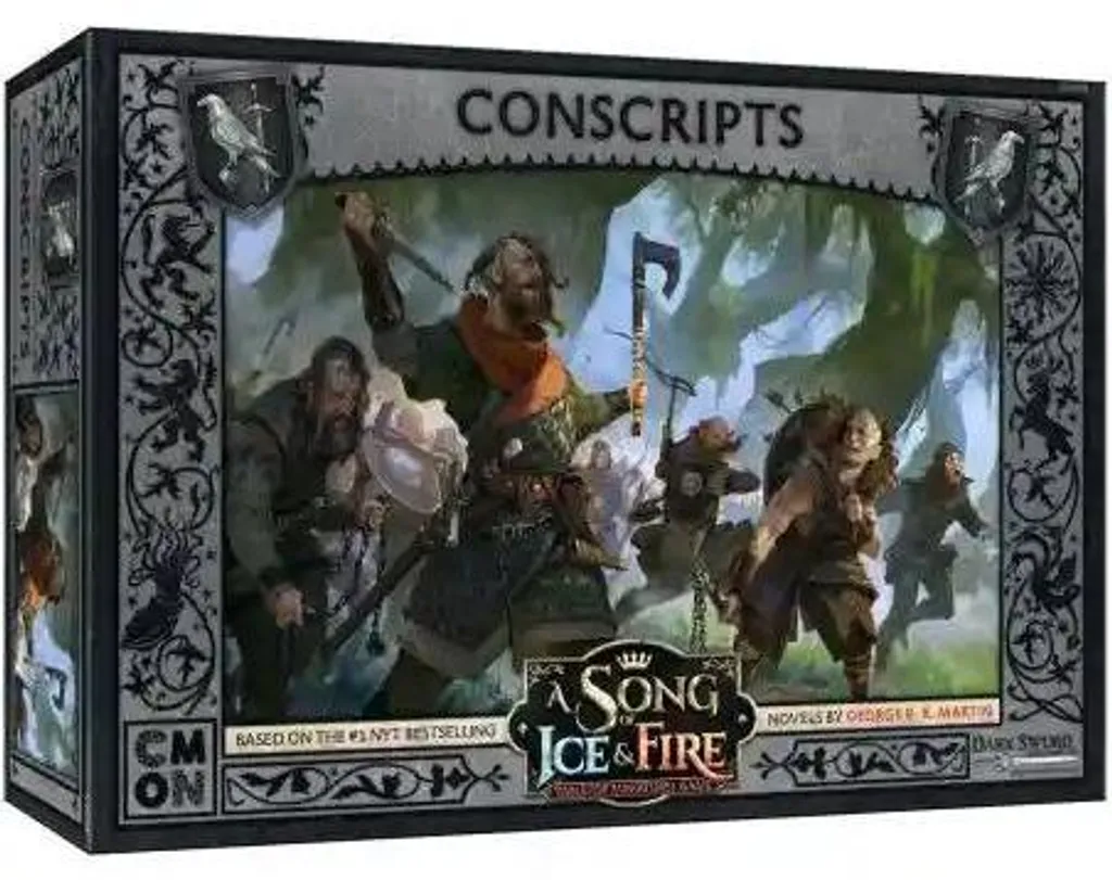 Conscrits de la Garde de Nuit : 12 Figurines Détaillées Trône de Fer ASOIAF