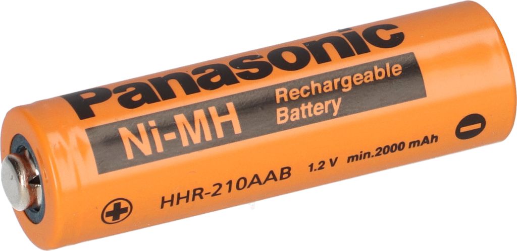 Panasonic HHR-210AAB AA 2100mAh Ni-MH Hightop
