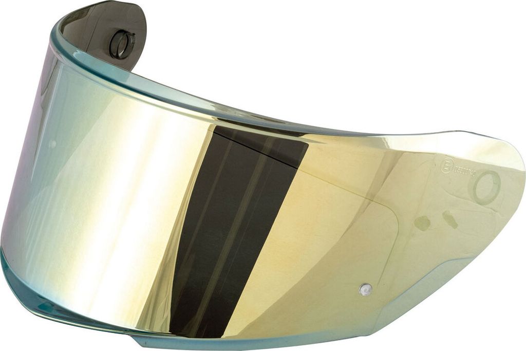 Gelbes Spiegelvisier Pinlock bereit für den GIVI 50.6 Sport 50.9 Helm