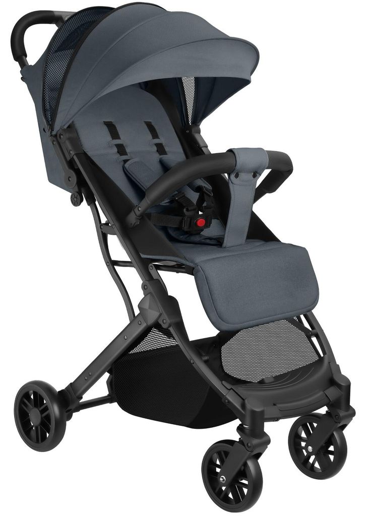 tectake® Buggy-Kinderwagen Finn Einhand-Klappmechanismus, Produktbild 