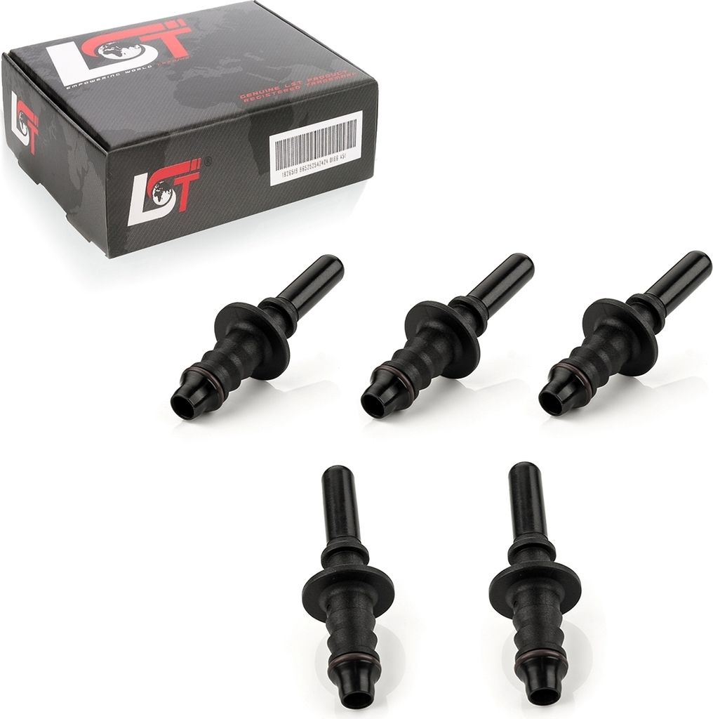5x Gegenstück Schnellverschluss Kraftstoffleitung 6,3x8,9 mm für OPEL VOLVO SAAB