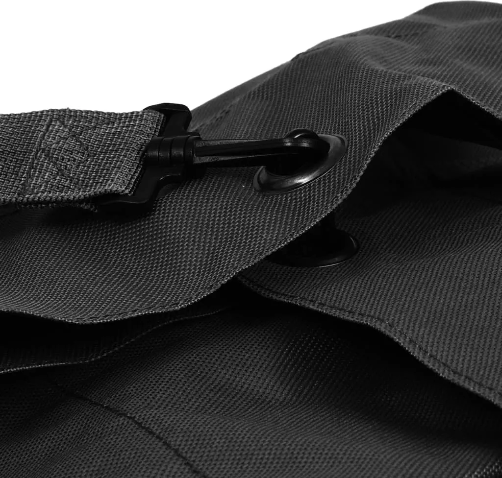 Sac marin militaire 85 L noir pour transporter vos objets lourds - 4