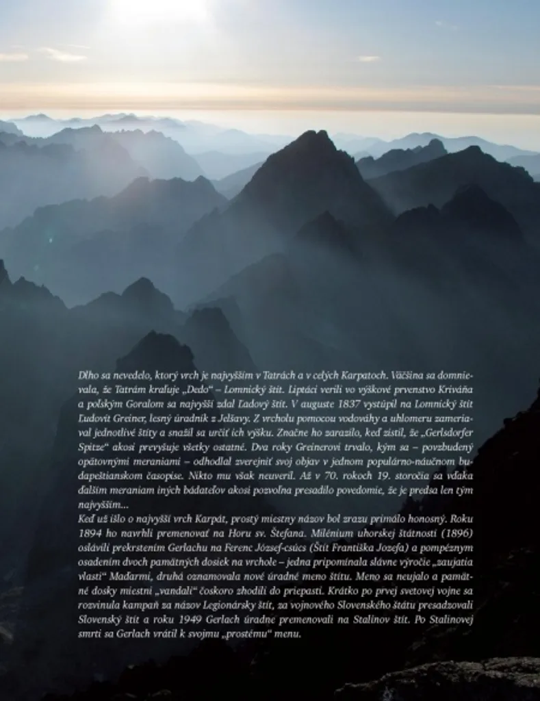 Tatry na tanieri par Štefan Packa : Livre de recettes des Tatras relié