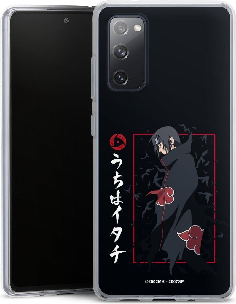 DeinDesign Handyhülle für Samsung Galaxy S20 FE 5G Silikon Hülle Case Smartphone Schutzhülle Naruto Shippuden Offizielles Lizenzprodukt Itachi ...
