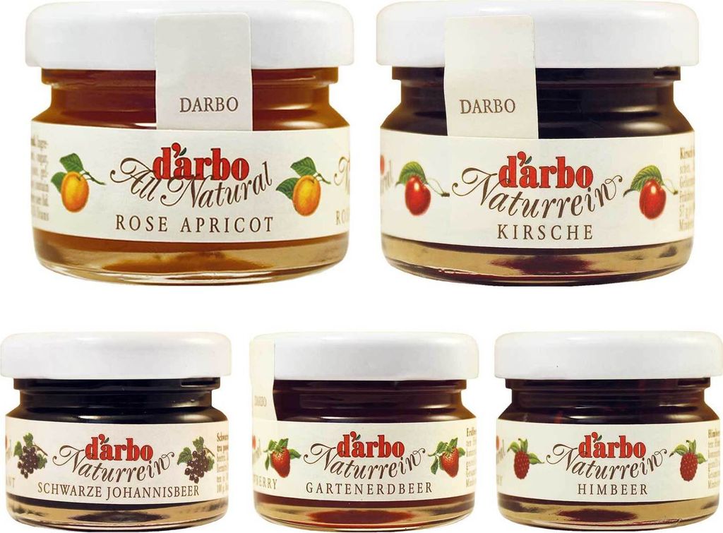 Darbo Konfitüre extra Sortiment Produktbild 