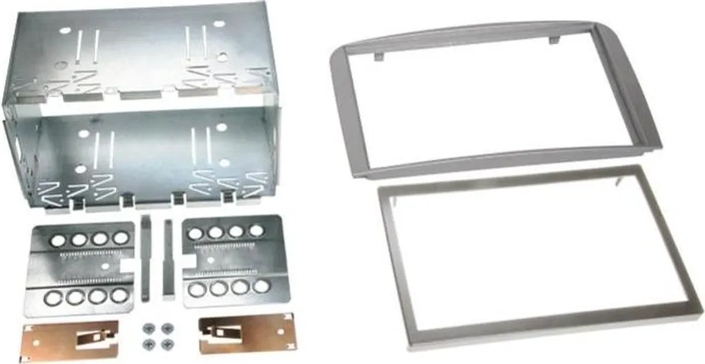 Rénovez votre Alfa 147 GT avec cet adaptateur façade 2-DIN gris pro