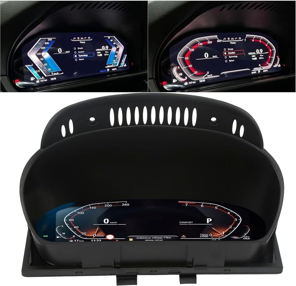 12,3'' digitální přístrojová deska pro BMW řady 5 E60 E61 Obrázek produktu
