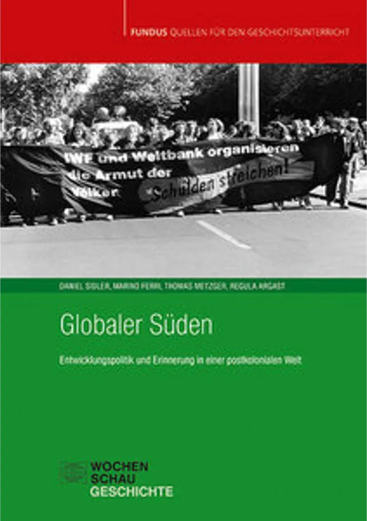 Carte du monde Globaler Süden - Planisphère XL 90x60cm pour bureau