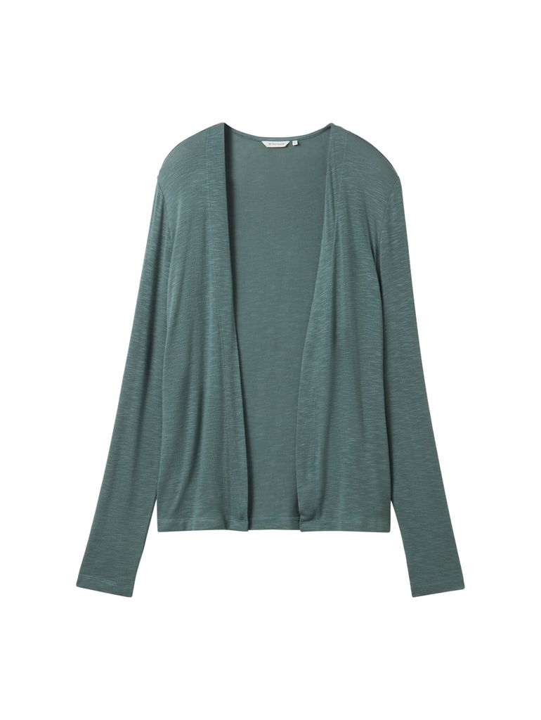 TOM TAILOR Cardigan Homme Manches Longues - Confort Et Style Décontracté Moderne