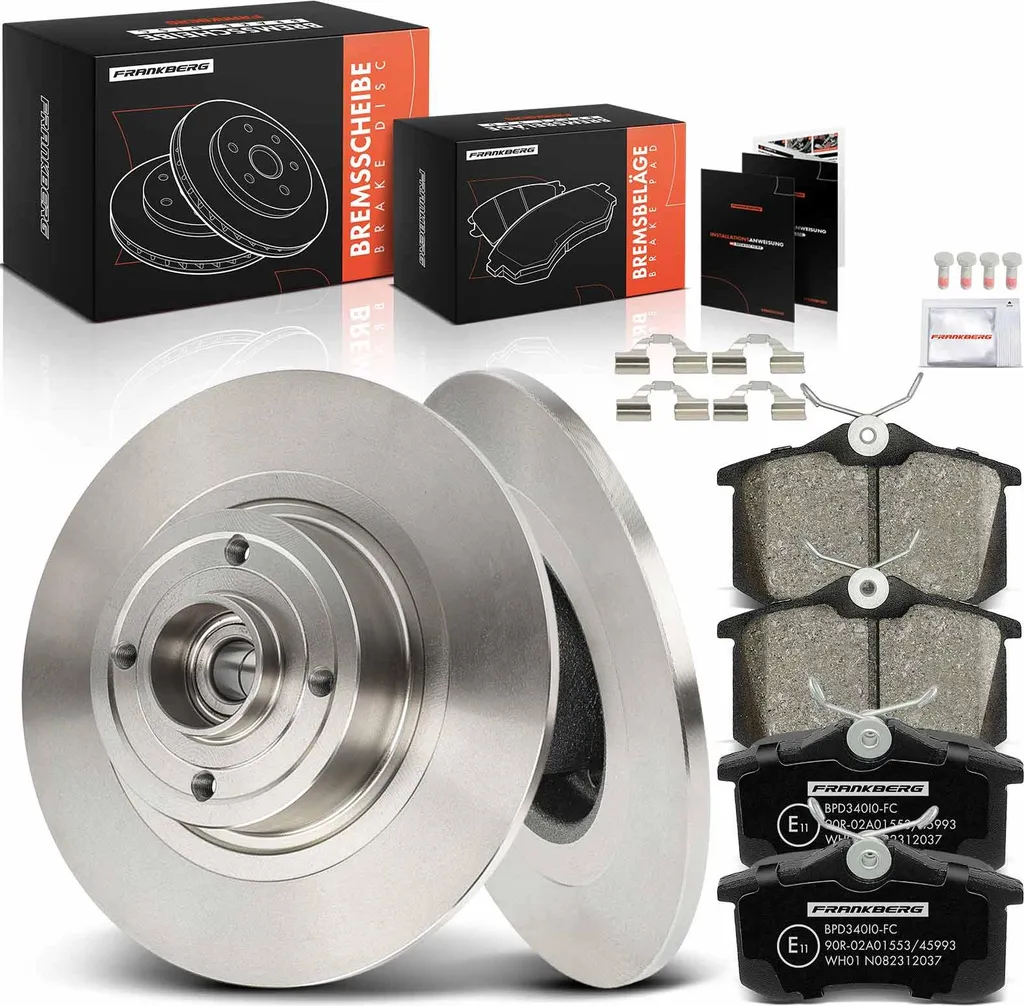 Éliminez les bruits de freinage sur Megane II avec ce kit arrière neuf