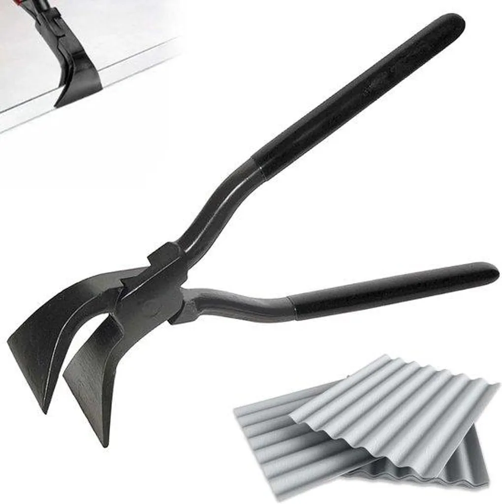 Coupe-biseau 60 mm noir avec poignée confort antidérapante pour chantier