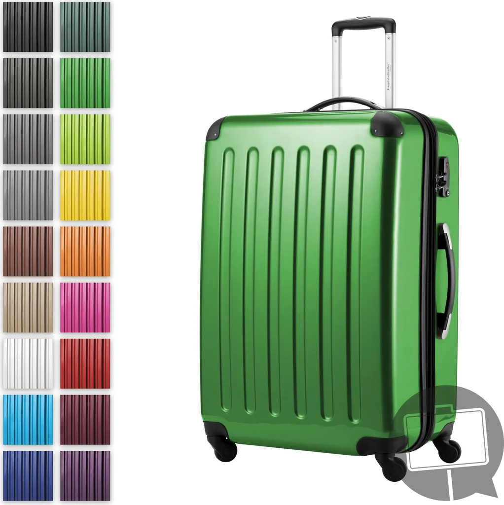 Valigia Rigida Alex Verde 75 cm 119L | Trolley XL per Check-in Stiva
