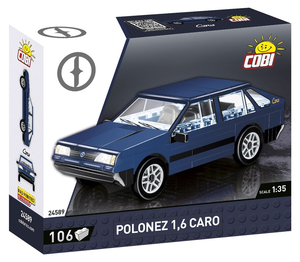 COBI Polonez 1,6 Caro, Zestaw do budowania, 5 lat(a), Zdjęcie produktu 