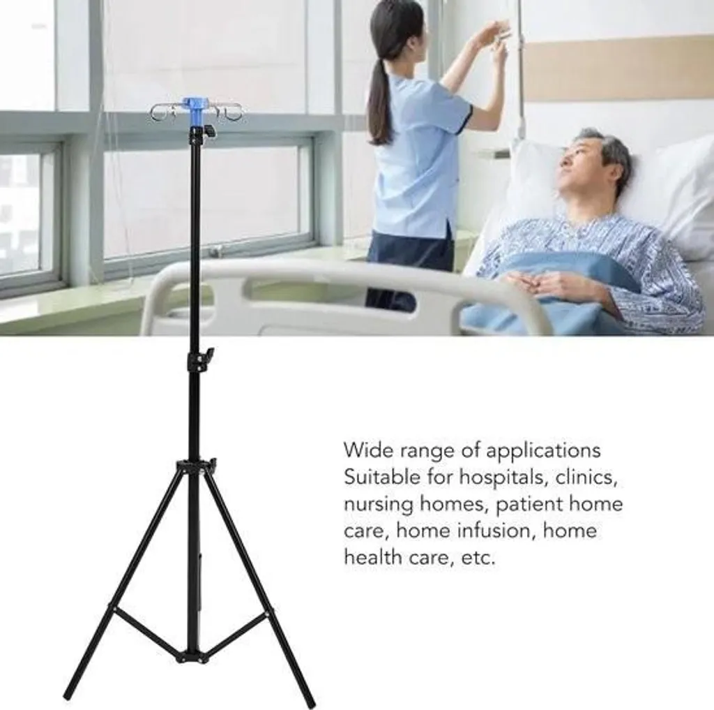 Porte-perfusion stable et compact : la solution pour soins à domicile