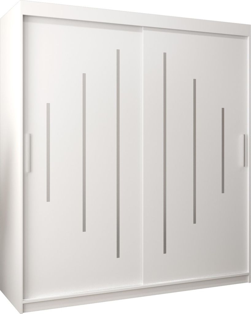 Kleiderschrank, Schiebetürenschrank Schlafzimmer, Schrank YORK 180 cm